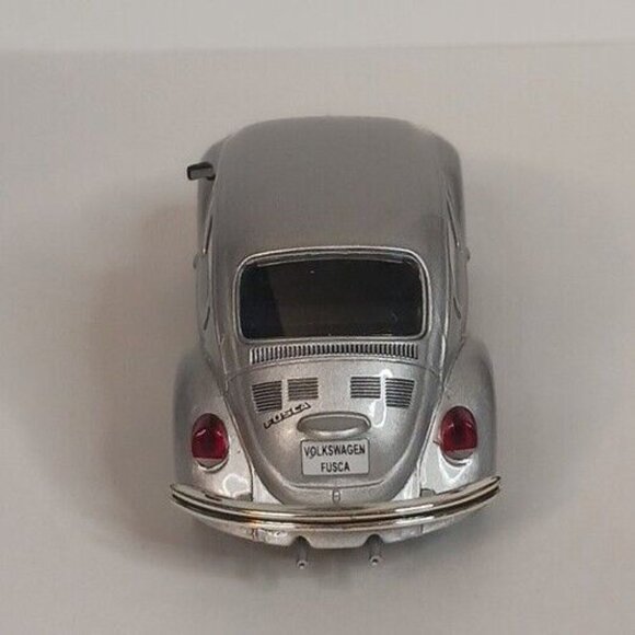 PCT Volkswagon VW Beetle Fusca Diecast 1:43 Vintage Silver Good Condition - Picture 6 of 9